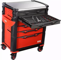 Servante 6 Tiroirs + 200 Outils De Maintenance Indus. SAM OUTILLAGE Modules Abs - 416-200SV 11 Servante 6 Tiroirs + 200 Outils De Maintenance Indus. SAM OUTILLAGE Modules Abs - 416-200SV -Artisanat Domestique Réduit 416 200mz 01 1