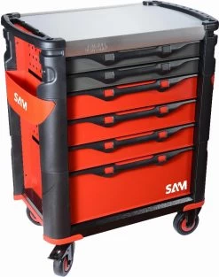 Servante Grand Volume 6 Tiroirs SAM OUTILLAGE Plateau Inox - 416 10 Servante Grand Volume 6 Tiroirs SAM OUTILLAGE Plateau Inox - 416 -Artisanat Domestique Réduit 416h 01