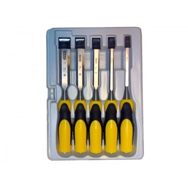 Jeux 5 Ciseaux à Bois STANLEY Dynagrip - 2-16-888 3 Jeux 5 Ciseaux à Bois STANLEY Dynagrip - 2-16-888