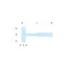 Massette Sans Rebond Monobloc 60 Mm FACOM - 216.60 -Artisanat Domestique Réduit FAC31135 2