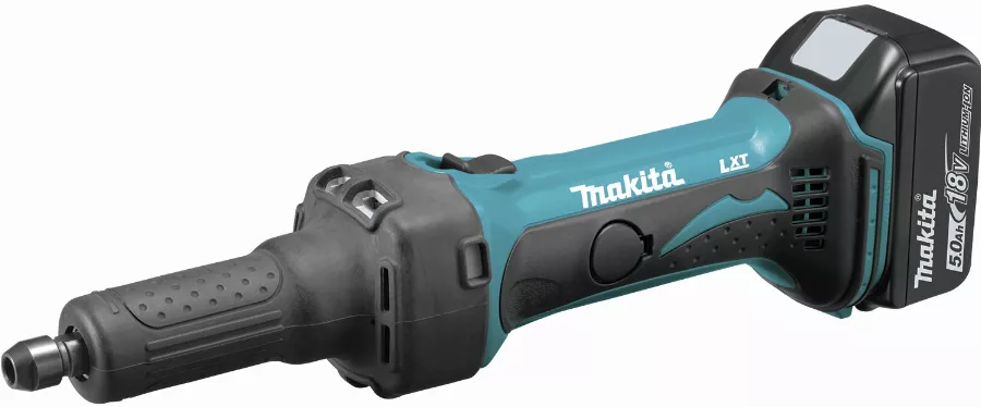Meuleuse Droite 18 V Li-Ion 5 Ah MAKITA - 2 Batteries, Chargeur, Coffret - DGD800RTJ 3 Meuleuse Droite 18 V Li-Ion 5 Ah MAKITA - 2 Batteries, Chargeur, Coffret - DGD800RTJ