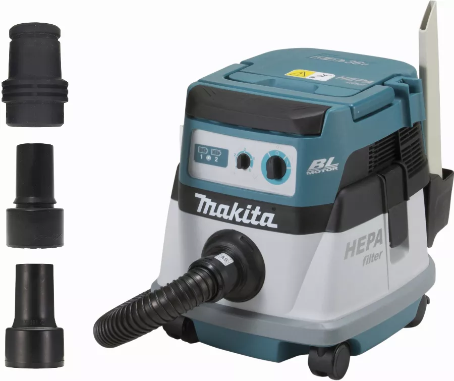 Aspirateur 36 V => 2 X 18 V Li-Ion MAKITA - Sans Batterie, Ni Chargeur - DVC863LZX 3 Aspirateur 36 V => 2 X 18 V Li-Ion MAKITA - Sans Batterie, Ni Chargeur - DVC863LZX