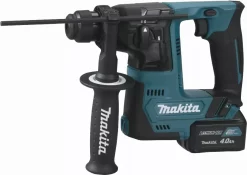 Perforateur SDS-Plus 12 V CXT Li-Ion 4 Ah 14 Mm MAKITA - 2 Batteries, Chargeur, Coffret - HR140DSMJ