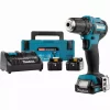 Perceuse Visseuse 12 V CXT Li-Ion 2 Ah Ø 10 Mm (3 Batteries) MAKITA - DF333DNX10 -Artisanat Domestique Réduit MAK0695 1