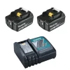 Pack MAKITA 2 Batteries BL1850B + Chargeur DC18RC - 197570-9 -Artisanat Domestique Réduit MAK0708 1