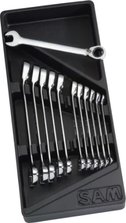 Module Abs 1/3 12 Clés Mixtes à Cliquet En Mm SAM - 50CJ12M