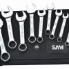 Trousse 9 Clés Mixtes Courtes 8 A 19mm SAM - 50STR9 -Artisanat Domestique Réduit SAM02153 1