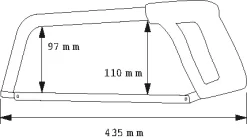 Scie A Metaux Bimatiere Samsocut SAM - 791 -Artisanat Domestique Réduit SAM02803 5
