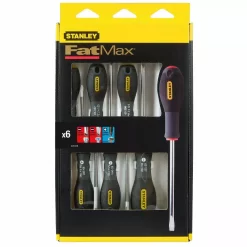 Stanley Tournevis Electricien + Mecanicien + Pozi - Jeu De 6pieces FATMAX - 0-65-428
