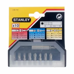 Stanley Coffret D’embouts De Vissage - Jeu De 10pieces - 1-68-734