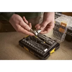 COFFRET DE DOUILLES STAKBOX M - ¼’’ STANLEY JEU DE 48 PCS - FATMAX - FMMT98101-0 -Artisanat Domestique Réduit fmmt98101 0 a4 1