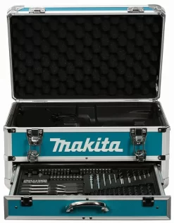 Perceuse Visseuse à Percussion MAKITA 18V + 2 Batteries 18V 2Ah BL1820G + Chargeur DC18WA + 70 Accessoires- HP488DAEX2 7 Perceuse Visseuse à Percussion MAKITA 18V + 2 Batteries 18V 2Ah BL1820G + Chargeur DC18WA + 70 Accessoires- HP488DAEX2 -Artisanat Domestique Réduit hp488daex2 f 002 3