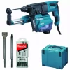 Perforateur Burineur 800W 26 Mm MAKITA + Kit Accessoires - HR2652JX14 -Artisanat Domestique Réduit hr2652jx14