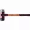 Maillet HALDER SIMPLEX Caoutchouc Chargé / Métal Doux Avec Boîtier En Fonte Malléable Et Manche En Bois - D=50 Mm - 3029.050 -Artisanat Domestique Réduit im0008942 foto artgrp