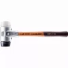 Maillet HALDER SIMPLEX Caoutchouc Chargé / Superplastique Avec Boîtier En Aluminium Et Manche En Bois - D=60 Mm - 3127.060 -Artisanat Domestique Réduit im0008957 foto artgrp