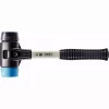 Maillet HALDER SIMPLEX TPE Souple / Métal Doux Avec Boîtier En Fonte Malléable Renforcée Et Manche En Fibre De Verre - D=40 Mm - 3712.040