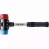 Maillet HALDER SIMPLEX TPE Souple /plastique Avec Boîtier En Fonte Malléable Renforcée Et Manche En Fibre De Verre - D=30 Mm - 3716.030 -Artisanat Domestique Réduit im0009099 foto artgrp