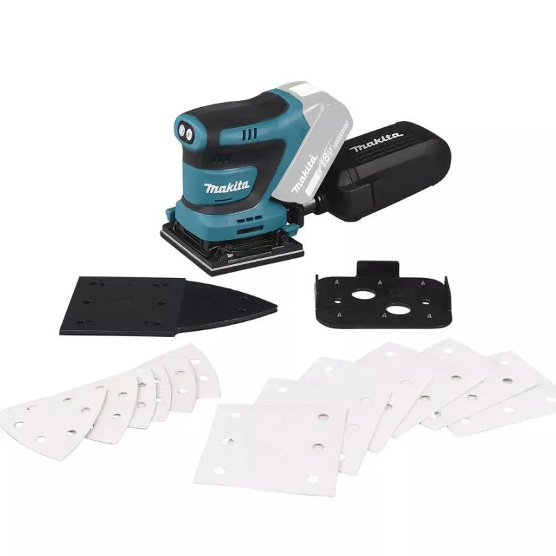 Ponceuse Vibrante MAKITA 112x102mm 18V - Sans Batterie, Ni Chargeur - DBO480Z 3 Ponceuse Vibrante MAKITA 112x102mm 18V - Sans Batterie, Ni Chargeur - DBO480Z