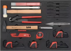 Servante 6 Tiroirs + 200 Outils De Maintenance Indus. SAM OUTILLAGE Modules Abs - 416-200SV 10 Servante 6 Tiroirs + 200 Outils De Maintenance Indus. SAM OUTILLAGE Modules Abs - 416-200SV -Artisanat Domestique Réduit s 416 200mz 01 1