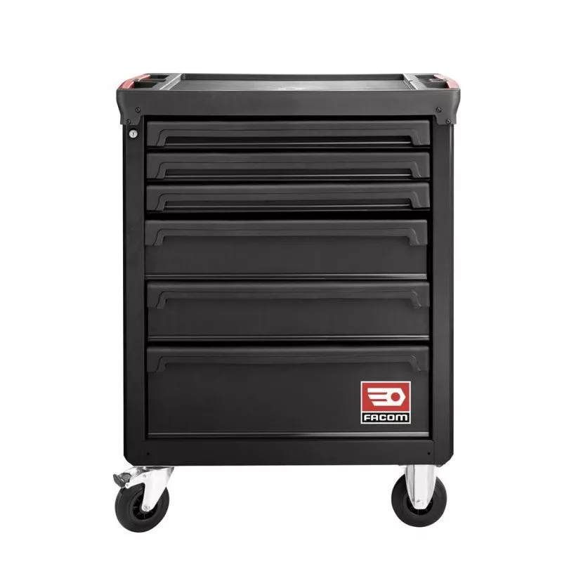 Servante 6 Tiroirs ROLL M3 Noire FACOM - ROLL.6NM3APF 4 Servante 6 Tiroirs ROLL M3 Noire FACOM - ROLL.6NM3APF – Image 2