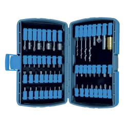 Coffret 56 Pièces Vissage Et Perçage LEMAN - 56056